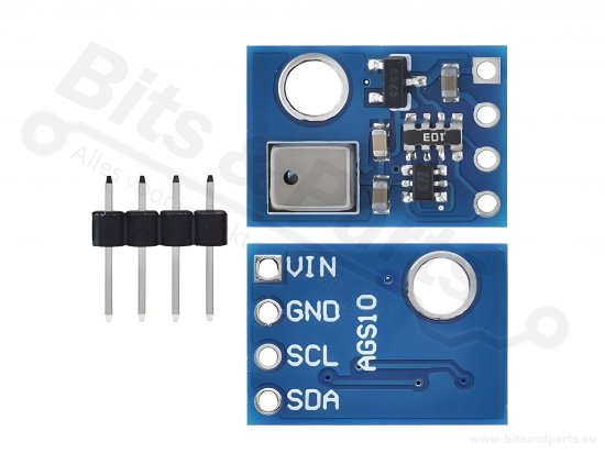 Gas sensor/Air quality sensor AGS10 TVOC I2C 